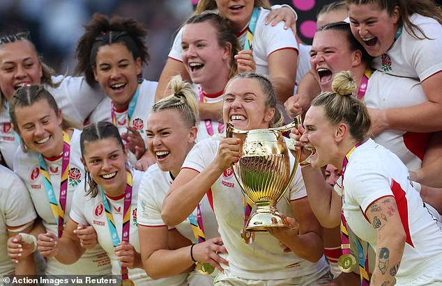 Members of the team will also visit several community rugby clubs nationwide next weekend as the RFU looks to use their win to drive more interest in women's rugby