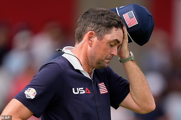 Keegan Bradley has had a disastrous few days as USA captain at this year's Ryder Cup