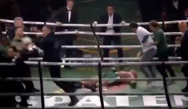 UFC legend Wanderlei Silva was knocked out in a mass brawl after his boxing debut