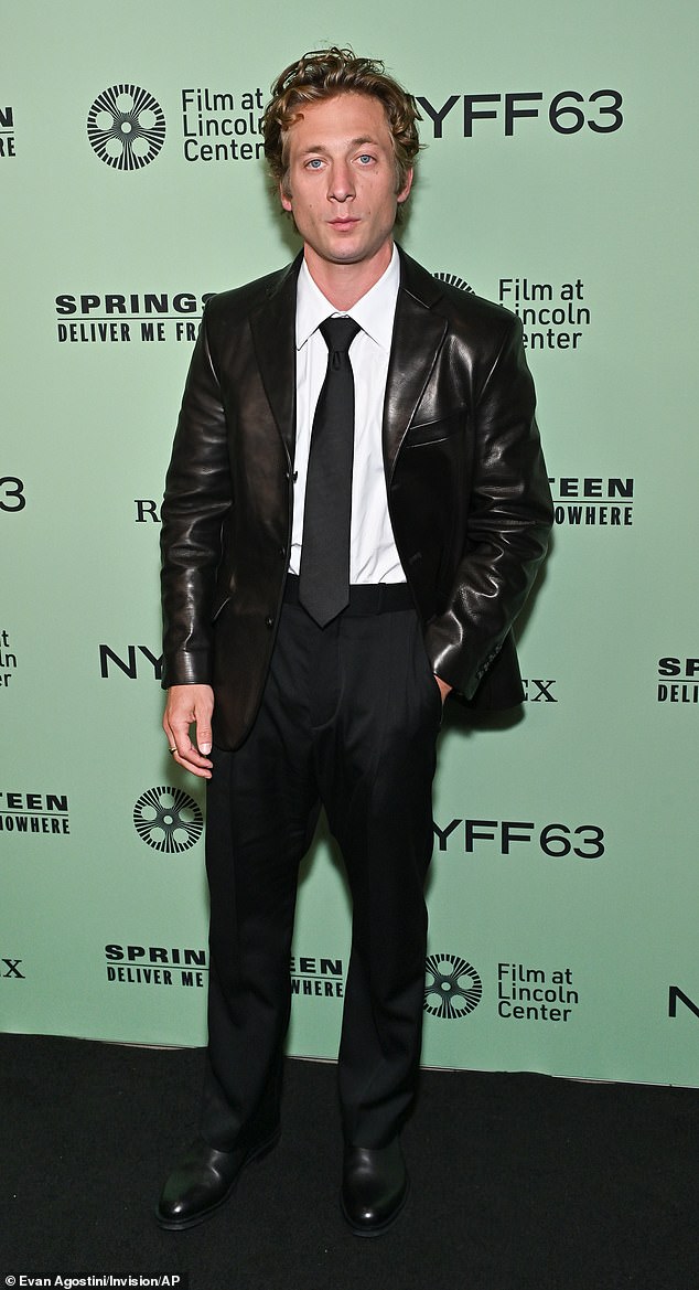 White - the award-winning star of The Bear - portrays Springsteen as he grapples with depression while crafting his 1982 acoustic album Nebraska