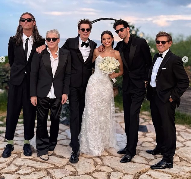 At Atlanta's Italian wedding at the weekend, her dad John, Roger Taylor and Nick Rhodes were pictured but there was no sign of Simon. Under Gela¿s post, comments poured in asking, ¿Where¿s Simon?¿ - though neither the singer nor his bandmates offered an explanation.