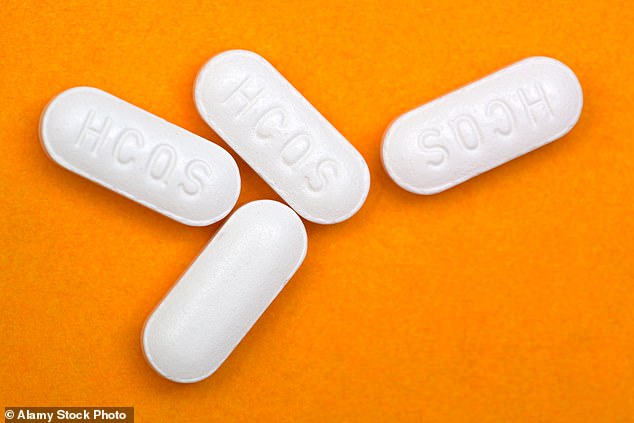 Scientists in the US have found that hydroxychloroquine (pictured) – used since the 1950s to prevent and treat mosquito-borne malaria – seems to be highly effective at wiping out breast cancer cells left behind after treatment
