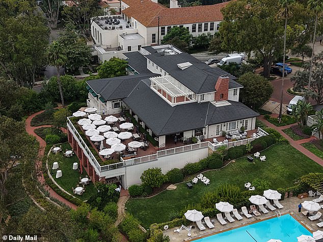 Gomez and Blanco's guests were able to unwind in between wedding celebrations at this luxurious estate
