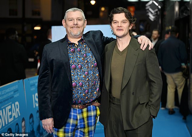 The film details the life of campaigner John Davidson, now 54, (left) who was diagnosed with Tourette Syndrome at a time when little was known about the condition