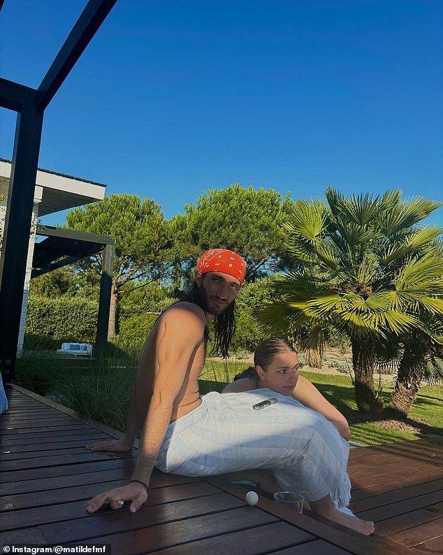 Jose Jnr leads his London life largely out of the spotlight but frequently appears in his sister's social media posts