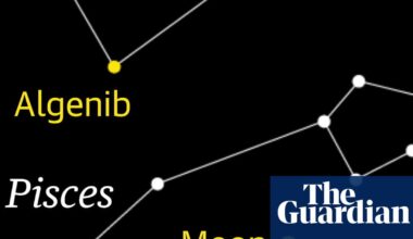 Starwatch: An almost full moon glides close to Saturn | Astronomy
