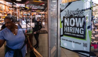 Job openings data falls to levels rarely seen since pandemic