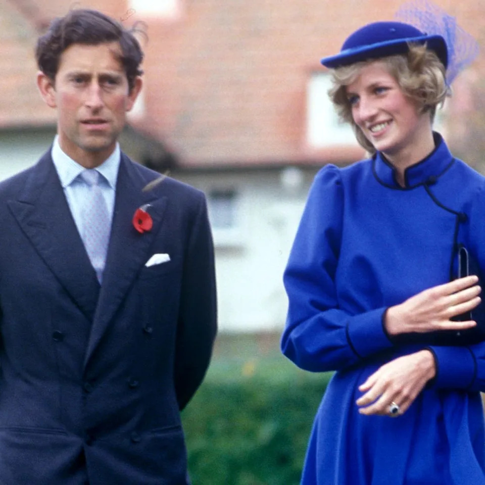  King Charles and Princess Diana in New Zealand in April 1983. 
