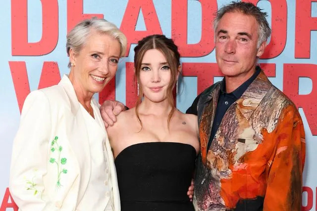 Hoda Davaine/WireImage Emma Thompson, Gaia Wise and Greg Wise