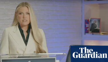 Widow of Charlie Kirk says her ‘cries will echo around the world like a battle cry’ | Charlie Kirk shooting