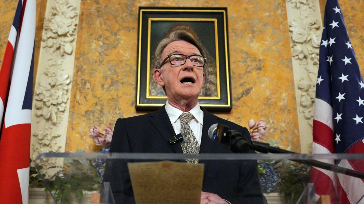 UK ambassador to US Peter Mandelson faces criticism over links to 'best pal' Jeffrey Epstein