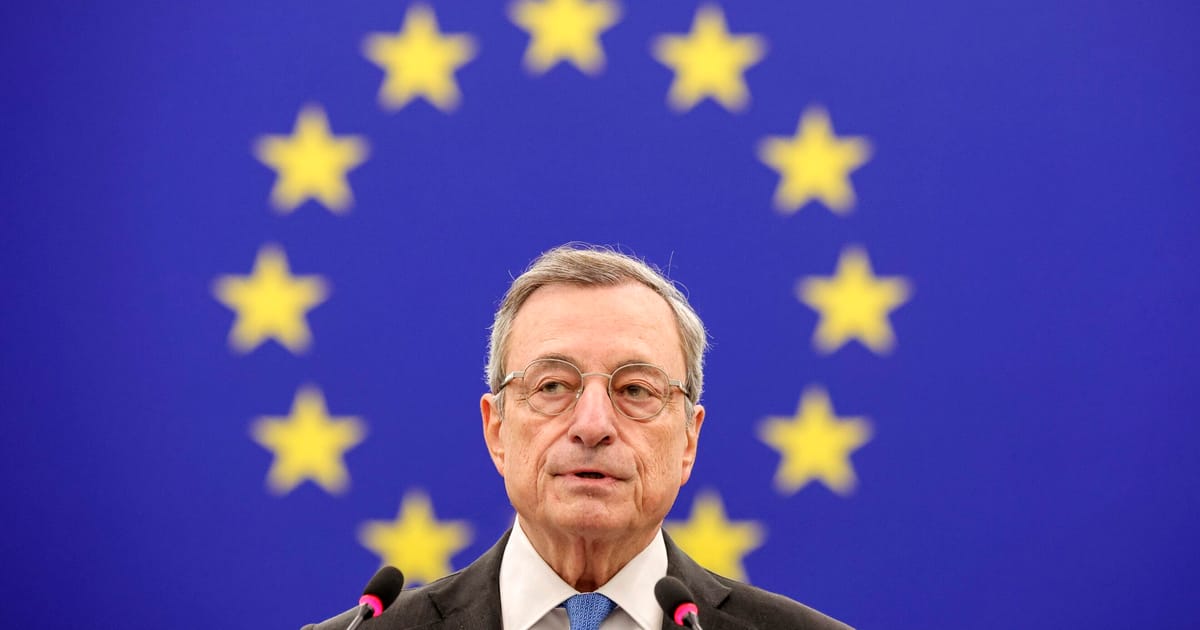 Do what I told you, Draghi implores Europe’s leaders – POLITICO