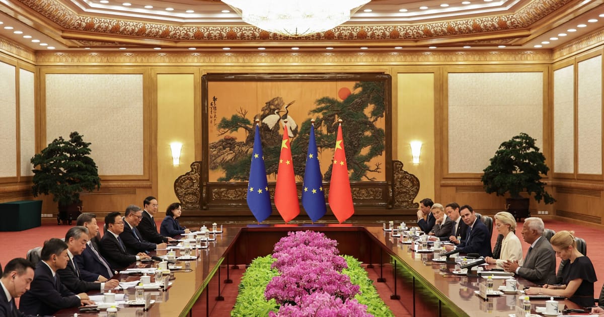 First Chinese delegation in 7 years to visit European Parliament – POLITICO