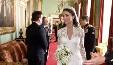 Kate and Meghan’s bite sized look at royal wedding menus
