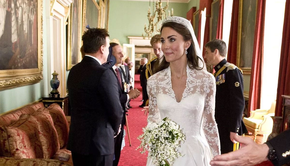Kate and Meghan’s bite sized look at royal wedding menus