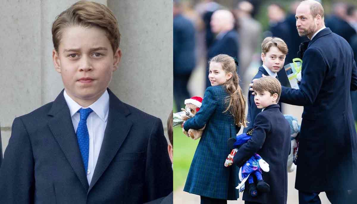Prince George enjoys time with his uncle amid Harry's feud with William