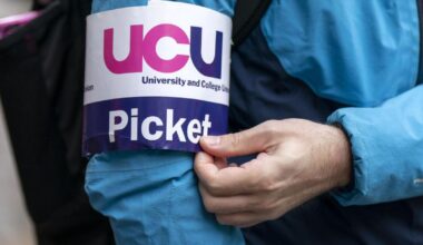 Edinburgh University lecturers begin walkout amid dispute over £140m cuts plan