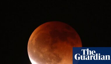 Blood moon and lunar eclipse cast an ethereal light – in pictures - The Guardian