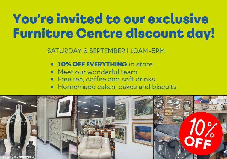 Discount Day next Saturday – The NEN – North Edinburgh News