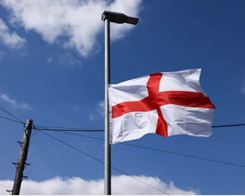 Council refuses to remove England flags from Coulsdon Road