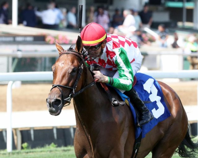 Pharoah’s Wine from Kentucky Downs-loving family