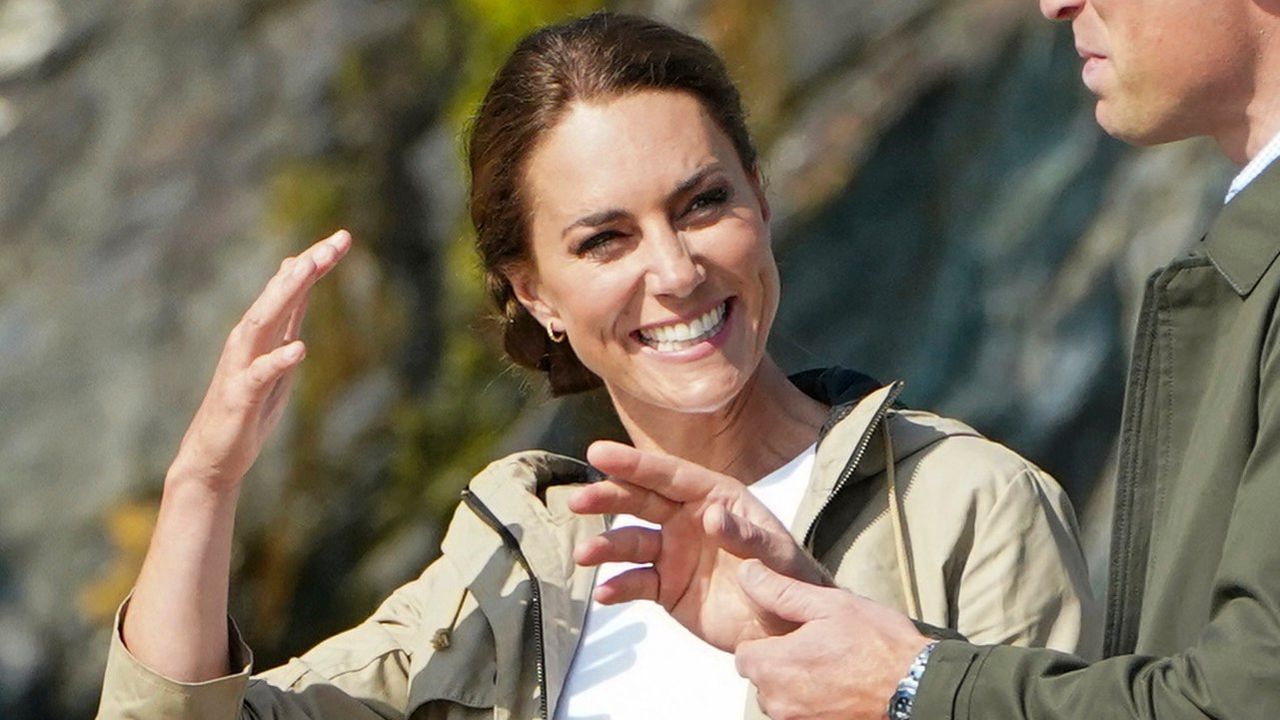 Kate Middleton's sleek waterproof coat is the chic yet…