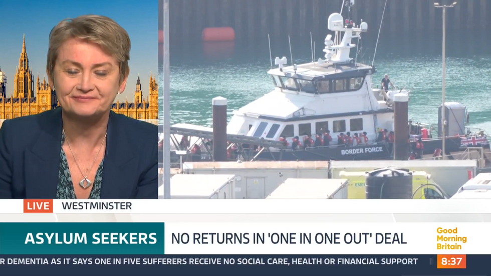 ITV GMB: Yvette Cooper