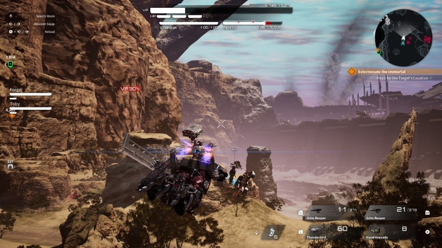 Daemon x Machina: Titanic Scion Review - Screenshot 4 of 8