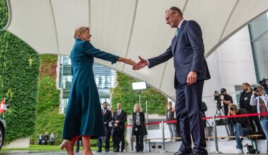 Swiss and German leaders discuss European security and tariffs pressure