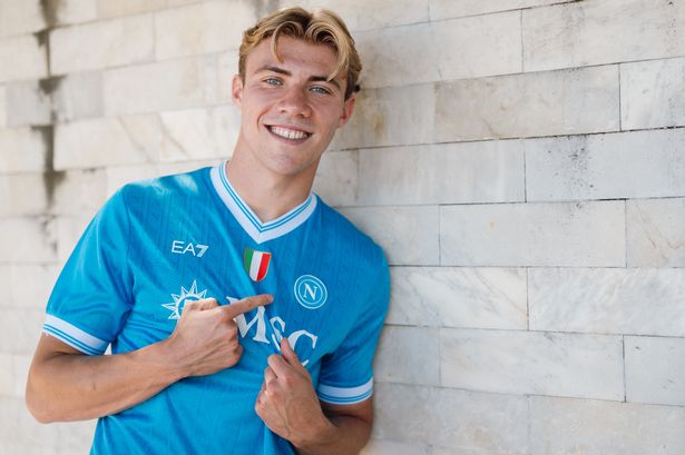 Rasmus Hojlund signed for Napoli on Monday