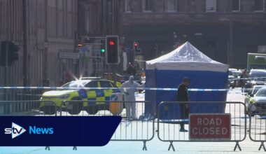 Man, 22, dies on Edinburgh street as police probe 'suspicious' death