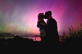 thumbnail: Colin McClean had enough time after work to reach his favourite spot on the north coast and grab this romantic photo.