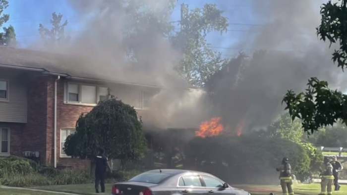 Wedding dress saved, cat dies in fire that destroys couple’s Birmingham home days before their big day