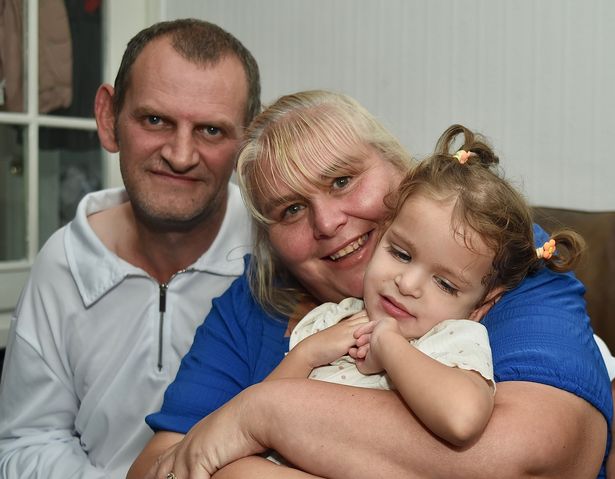 Eireann has been diagnosed with a rare genetic condition which affects her development