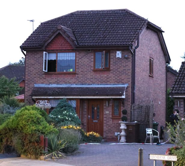A man has been arrested on suspicion of arson following a house fire on Fernbank Drive