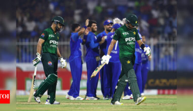 Afghanistan’s spinners choke Pakistan to claim 18-run T20 tri-series win | Cricket News