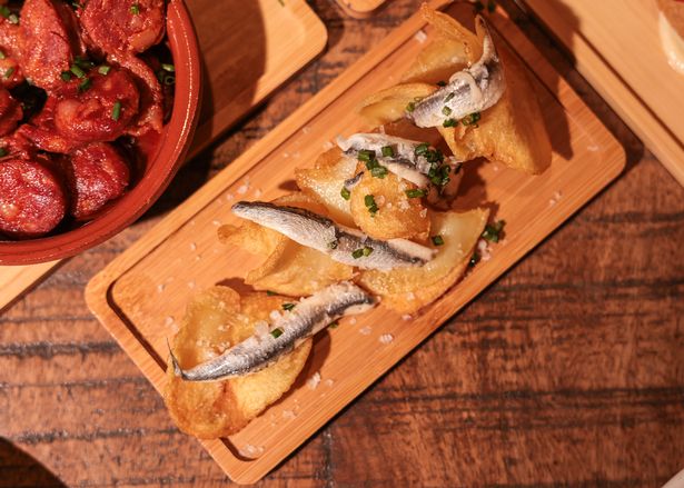 Tapas dishes, which start from £3.50 each, are served via waiters who will rotate the venue with freshly-made choices ready for the taking