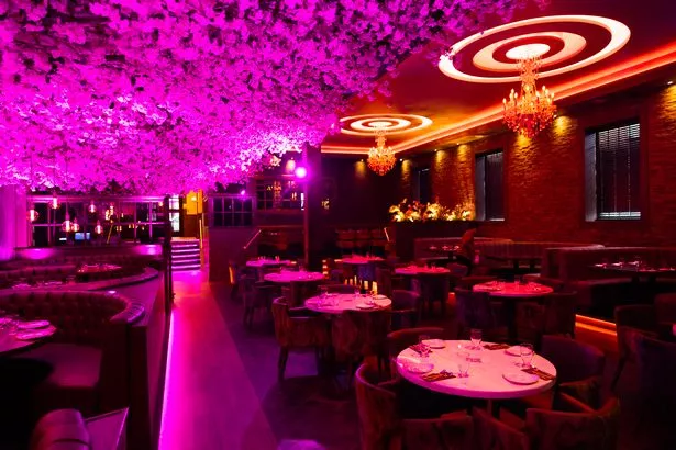 Inside Akshaya restaurant 