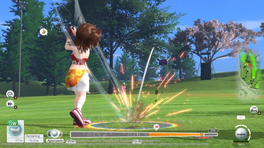 Everybody's Golf Hot Shots Review - Screenshot 2 of 4