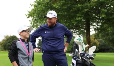 Golfer Shane Lowry makes ‘dream come true’ for Dáire (11) at Amgen Irish Open