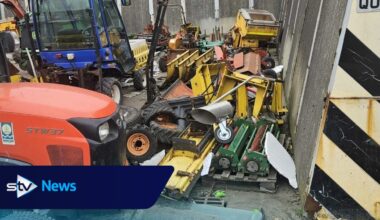 Polmadie Recycling Depot in Glasgow 'like a scrapyard' as rats spotted in dumped machinery