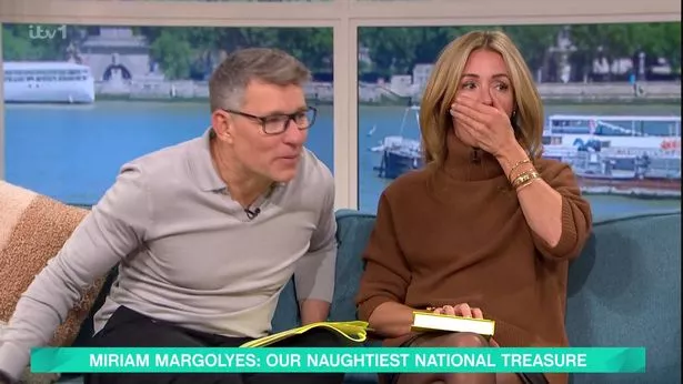 This Morning's Ben and Cat look shocked