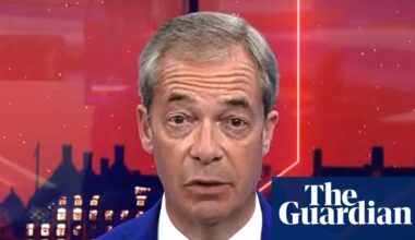 Nigel Farage uses private company to pay less tax on GB News earnings | Nigel Farage