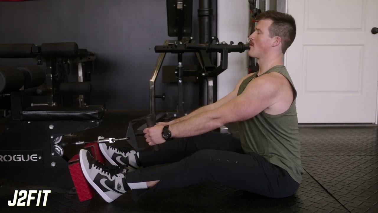 Unlock Your Back Strength: Master The Seated Cable Row Technique | J2FIT - YouTube