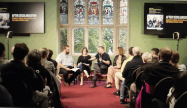 Authors' discussion at book launch