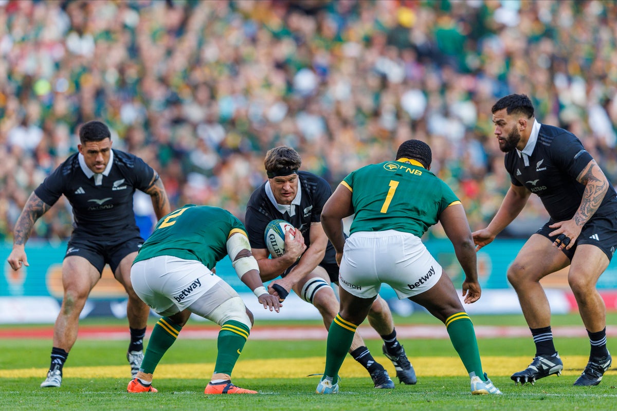 Is New Zealand vs South Africa on TV? Kick-off time, channel and how to watch All Blacks and Springboks in Rugby Championship