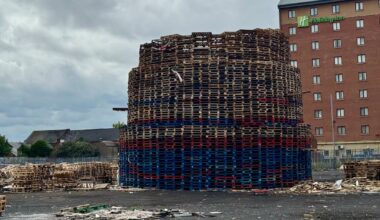 Residents of loyalist area against development plans for bonfire site – The Irish News