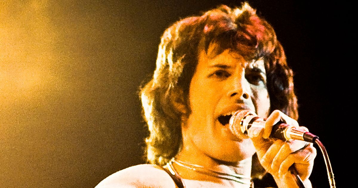 Portrait of Freddie Mercury