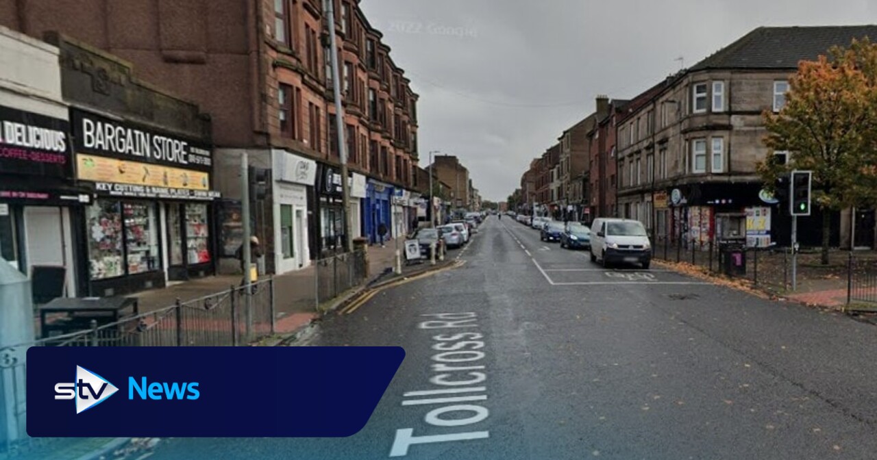 Two injured after police respond to reports of man with bladed weapon in Glasgow
