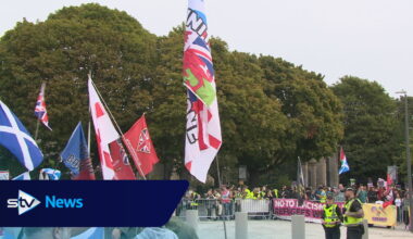Three men arrested and more expected following weekend protests across Edinburgh